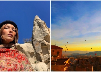 Bella Hadid Kapadokya