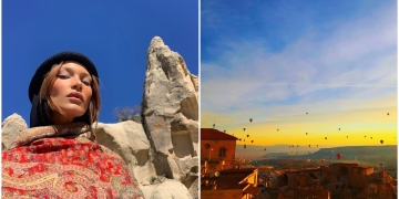 Bella Hadid Kapadokya