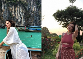 Göksel Tayland'ın ünlü tatil yeri Phi Phi'nin keyfini çıkardı