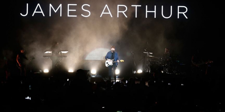 james arthur antalya konseri