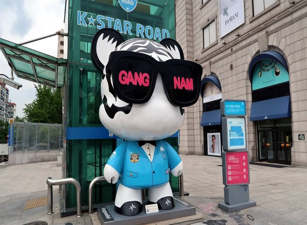 Gangnam Yıldızlar Caddesi