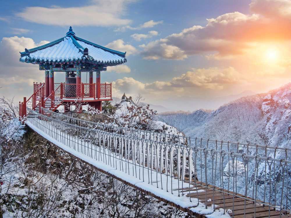 Güney Kore'de Kış