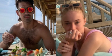 GOT’un Sansa’sı Sophie Turner balayı için Maldivler’de