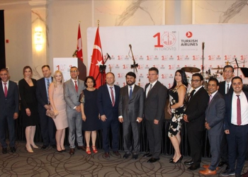 THY Toronto’ya uçuşlarının 10. yılını kutladı