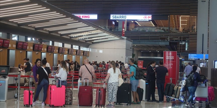 istanbul havalimani yolcu sayısı