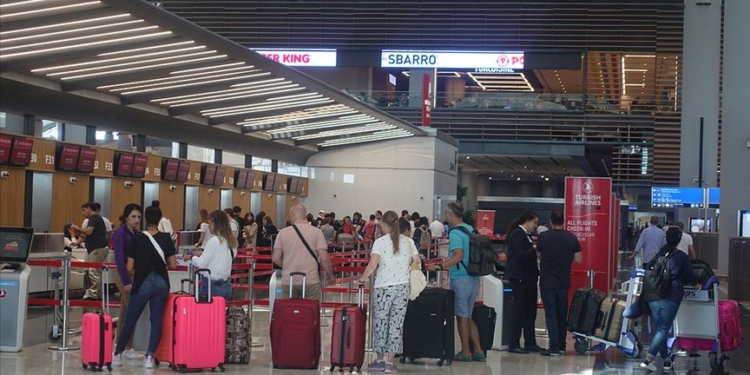 istanbul havalimani yolcu sayısı