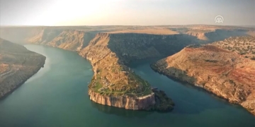 Zeugma ve Fırat Nehri’nin tanıtımı için özel görüntü çekildi