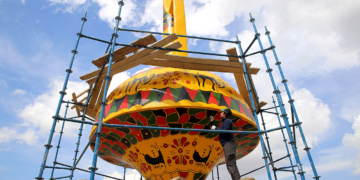 Kapadokya’daki dev testi restore ediliyor