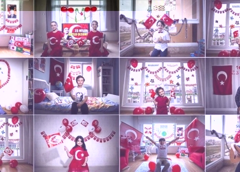Evde 23 Nisan heyecanı 6 Evde 23 Nisan heyecanı