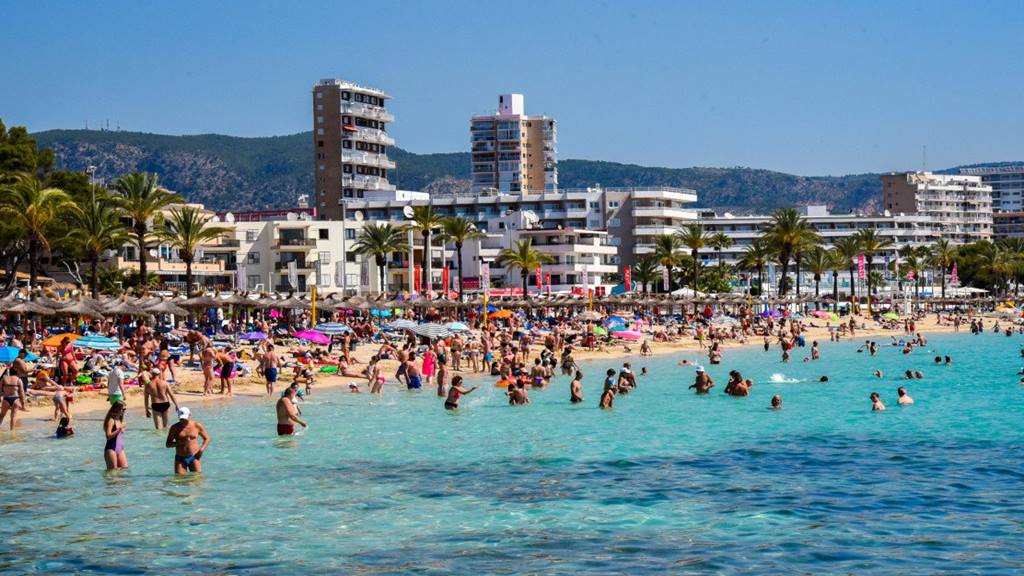 Mallorca Magaluf Plajı