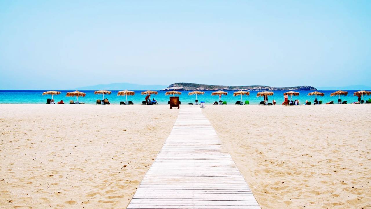 Paros Gezilecek Yerler: Golden Beach