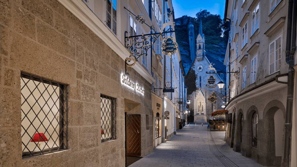 Salzburg'da Nerede Kalınır? Hotel Goldener Hirsch
