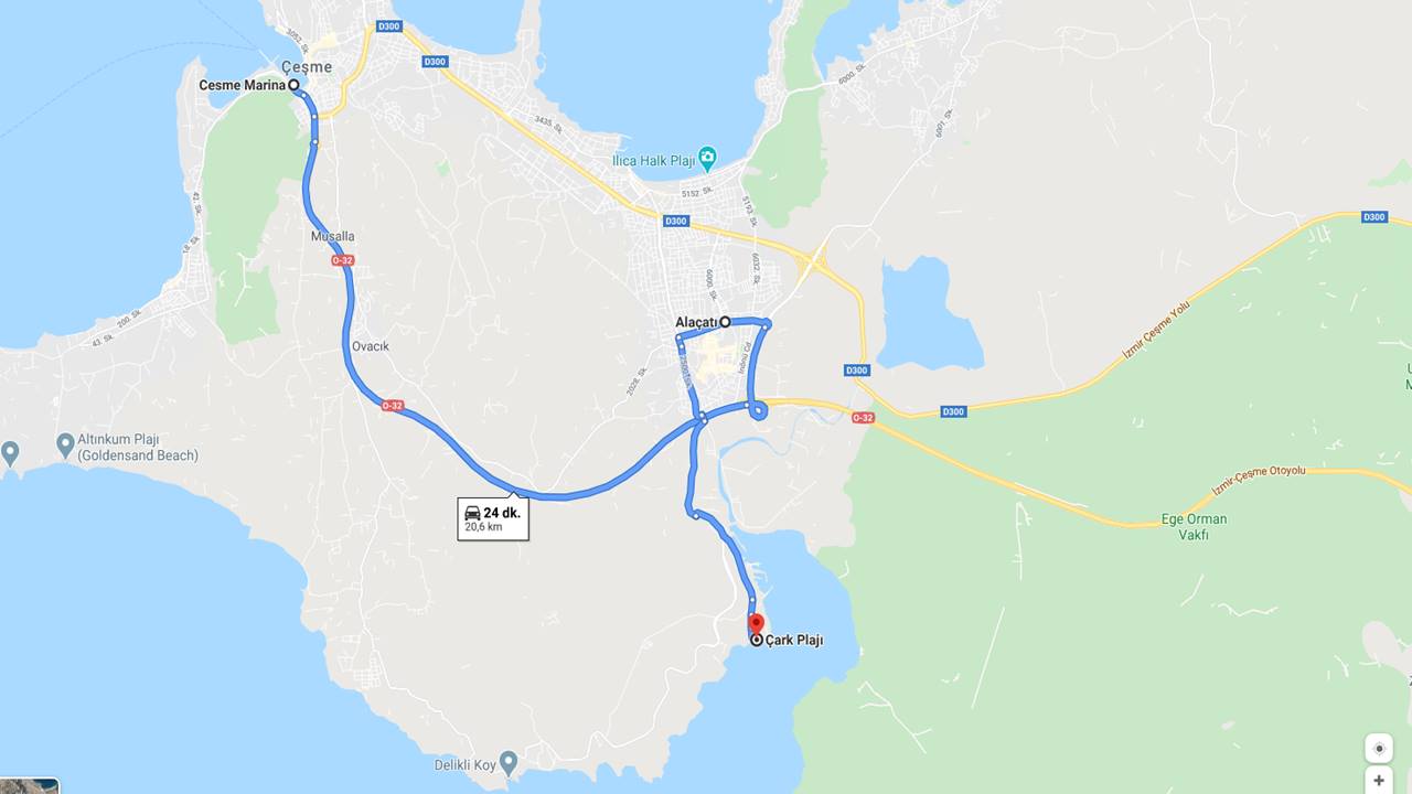Alaçatı Çark Plajı: Rüzgar Sörfü Cenneti 6 Alaçatı Çark Plajı'na Nasıl Gidilir?