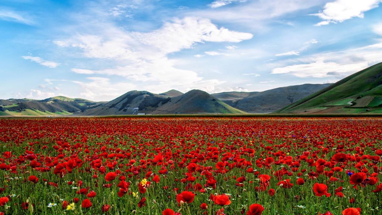 Umbria Gezilecek Yerler: Monti Sibillini