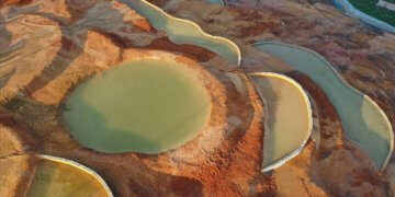Burası da ‘ Sivas ‘ın Pamukkale ‘si’