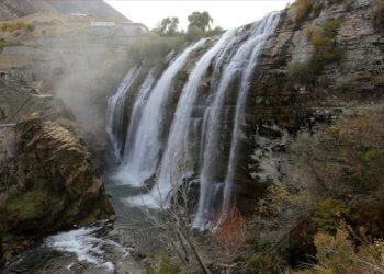 Türkiye’nin en büyük şelalesi: Tortum Şelalesi