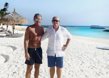 Roberto Mancini ve eşi tatillerini Maldivler’de geçirdi