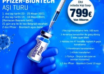 Aşı olmak isteyenler için ‘Aşı Turizmi’