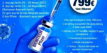 Aşı olmak isteyenler için ‘Aşı Turizmi’