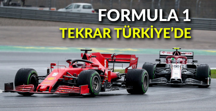 Formula 1 tekrar Türkiye’de