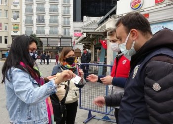 İstiklal Caddesi’nde turist yoğunluğu