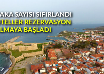 Vaka sayısını sıfırlandı, oteller rezervasyon almaya başladı