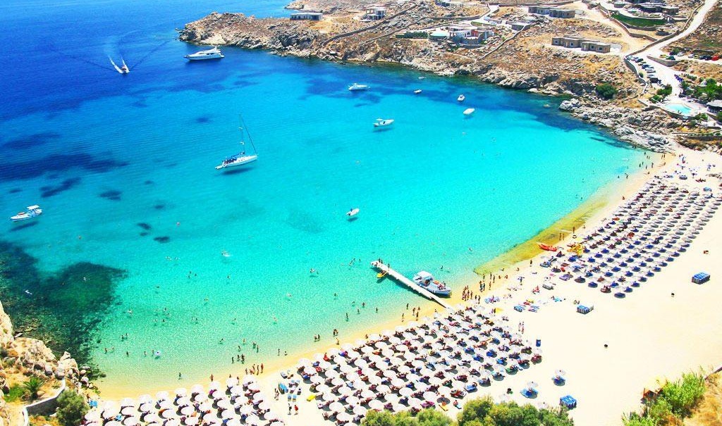 Mikonos Plajları