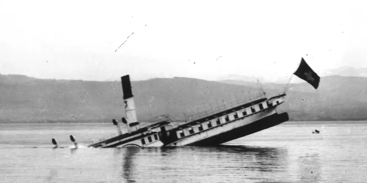 Alplerin Titanik'i olarak adlandırılan Säntis Buharlı Gemisi 90 sene sonra Konstanz Gölü'nden çıkarılacak.