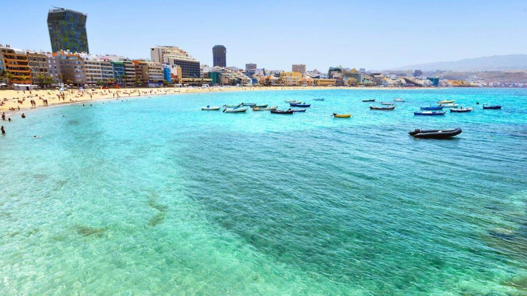 Playa de Las Canteras Las Palmas Gran Canaria