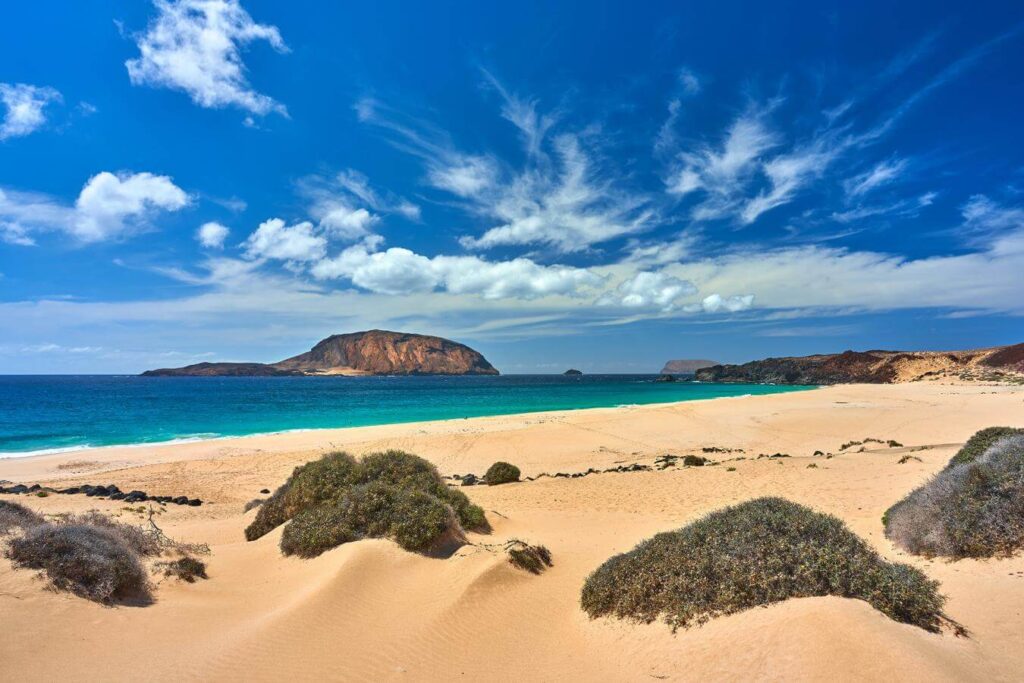 Playa de Las Conchas La Graciosa