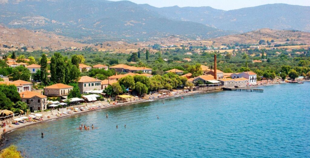 En Güzel Midilli Plajları: Top 15 7 Molyvos Plajı