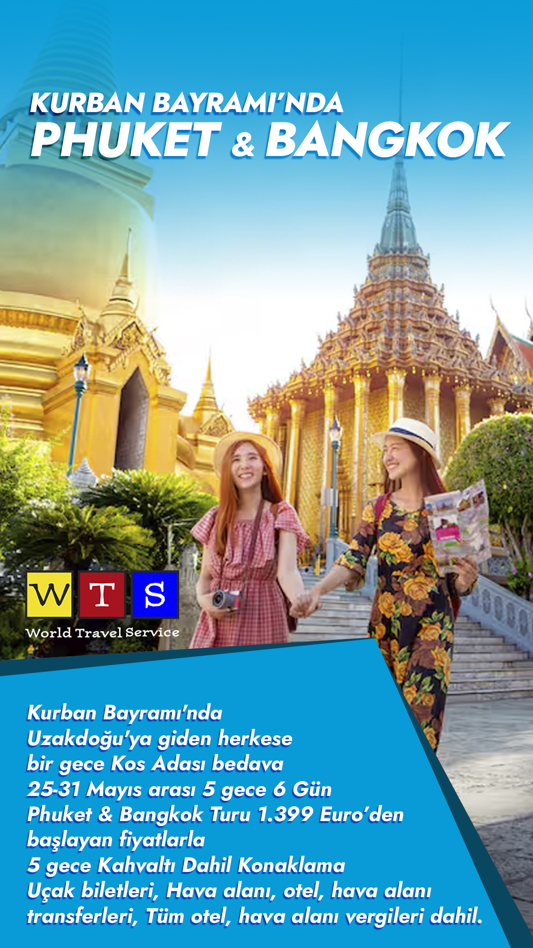 Kurban Bayramında Bangkok Phuket