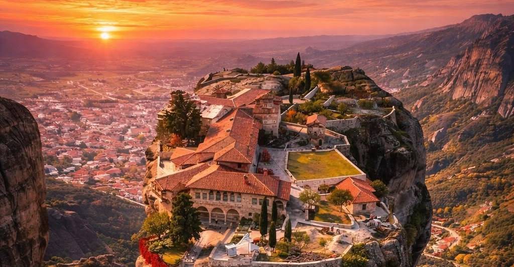 Yunanistan'ın Mutlaka Görülmesi Gereken 8 Harikası 3 meteora yunanistan