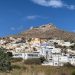 Leros Adası Rehberi: Yunan Adasında İtalyan Mimarisi 8 Leros Adası'nda Platanos kasabası ve tepedeki kale